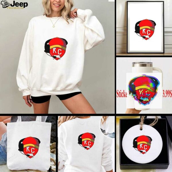 Andy Reid Kansas City Chiefs Coach Mustache Heart T shirts