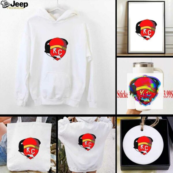 Andy Reid Kansas City Chiefs Coach Mustache Heart T shirts