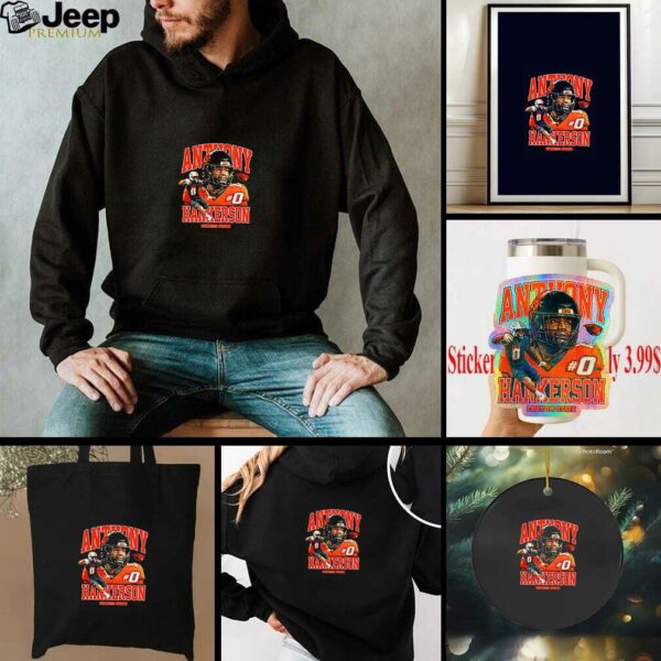 Anthony Hankerson Oregon State Football player collage shirt