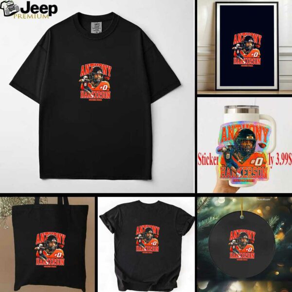 Anthony Hankerson Oregon State Football player collage shirt