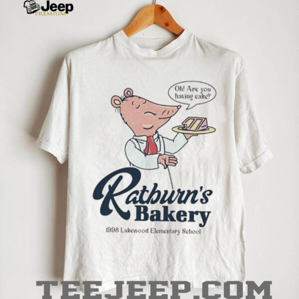 Arthur Ratburn’s Bakery 1998 Lakewood Elementary School shirt