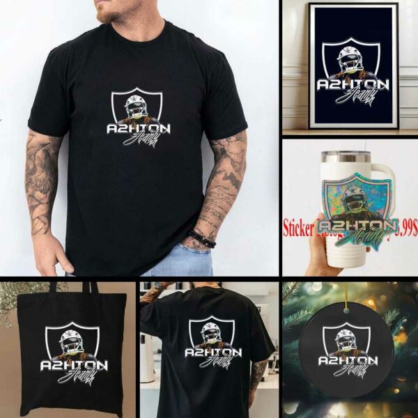 Ashton Jeanty Las Vegas Riaders player graphic shirt