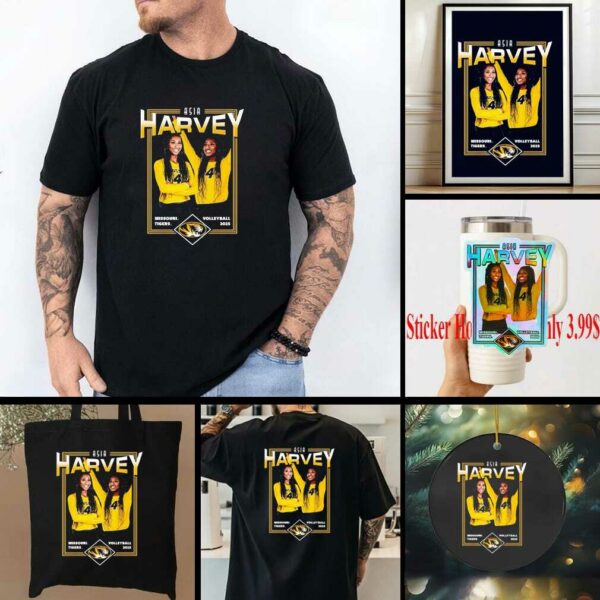 Asia Harvey graphic Missouri Tigers shirt