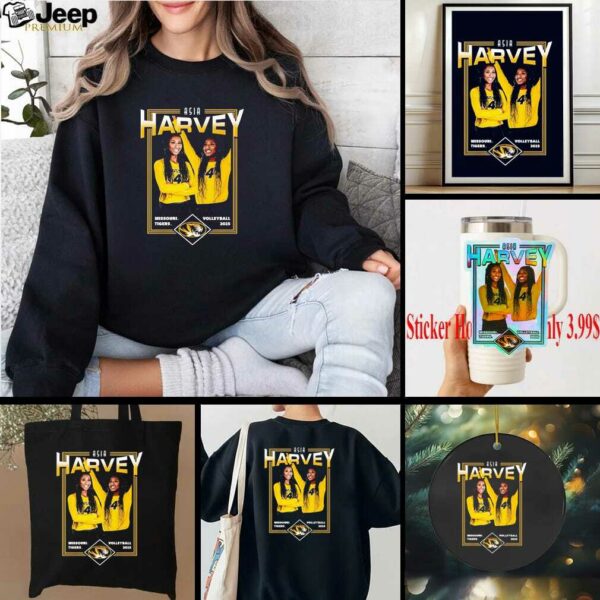 Asia Harvey graphic Missouri Tigers shirt
