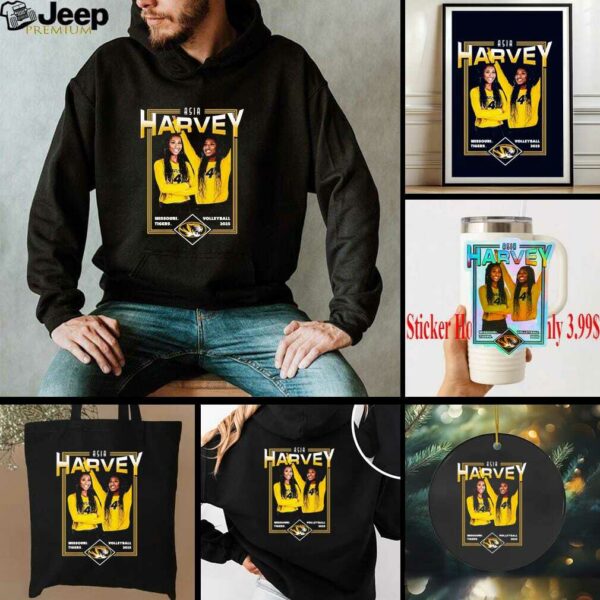 Asia Harvey graphic Missouri Tigers shirt
