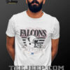 Atlanta Falcons Stripe Splash Franklin Throwback Shirt