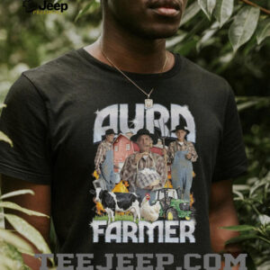 Aura farmer rap energy graphic shirt