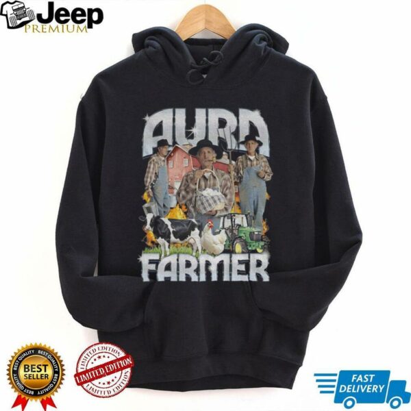 Aura farmer rap energy graphic shirt