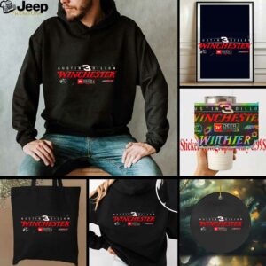 Austin Dillon Richard Childress Racing Team Collection Black Winchester Deer Season Car T Shirt