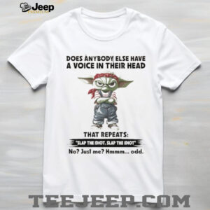 Baby Yoda does anybody else have a voice in their...