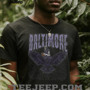 Baltimore Football Skull Vintage Shirt