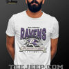 Baltimore Ravens Football spray heart shirt