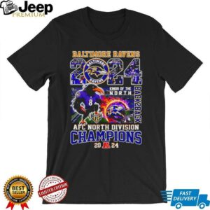 Baltimore Ravens Kings of the North 2024 AFC North Division Champions shirt