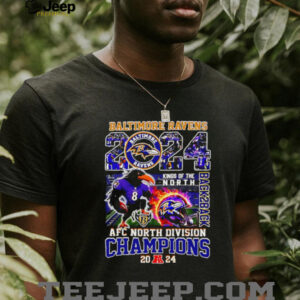 Baltimore Ravens Kings of the North 2024 AFC North Division Champions shirt