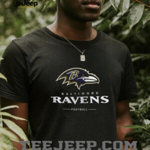 Baltimore Ravens Team Lockup T Shirt