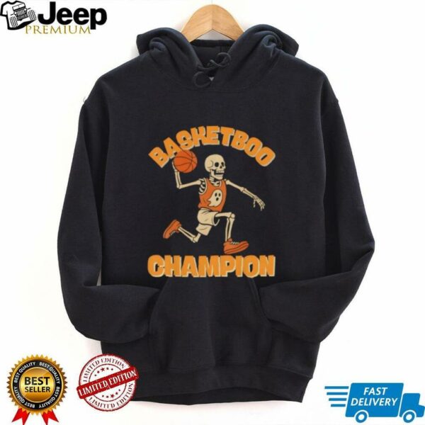 Basketball skeleton ghost sports basketboo Champion shirt