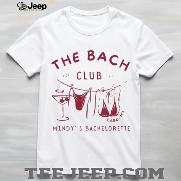 Beach Bikinies And Martinis Bachelorette Shirt