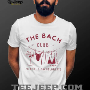 Beach Bikinies And Martinis Bachelorette Shirt