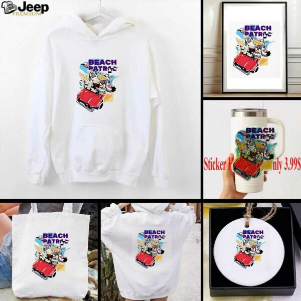 Beach Patrol cartoon shirt