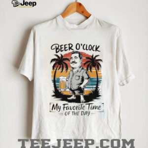 Beer O’clock my favorite time of the day vintage shirt