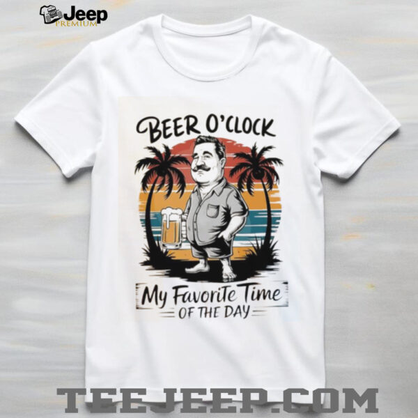 Beer O’clock my favorite time of the day vintage shirt