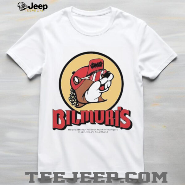 Bilmuri’s The Buc ee’s logo t shirt
