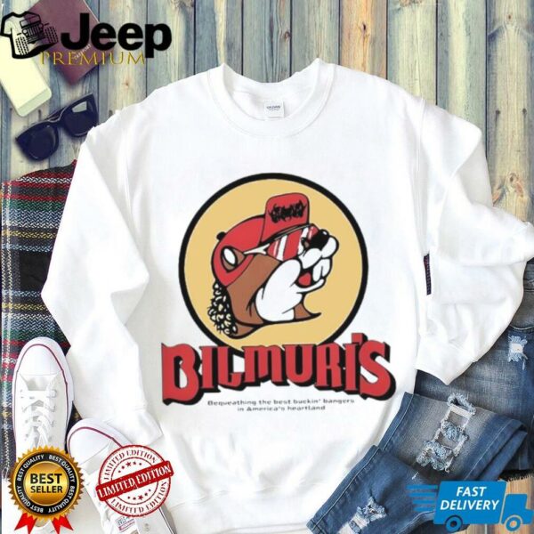 Bilmuri’s The Buc ee’s logo t shirt