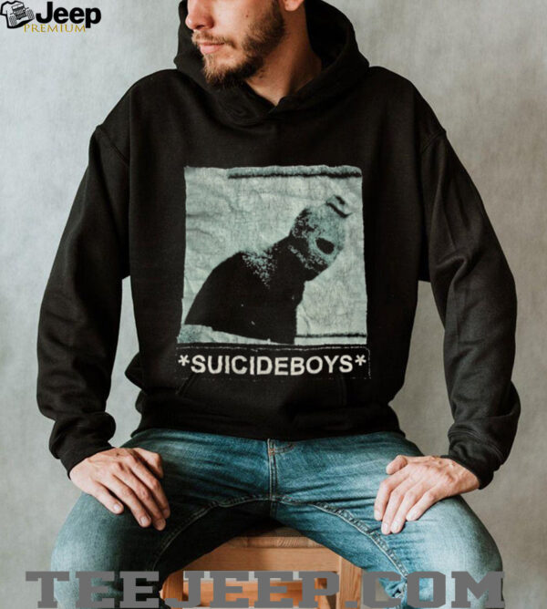 Black SUICIDEBOYS Balaclava Graphic T Shirt