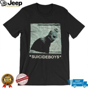 Black SUICIDEBOYS Balaclava Graphic T Shirt
