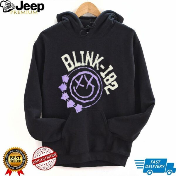 Blink 182 Purple Smile Logo T Shirt