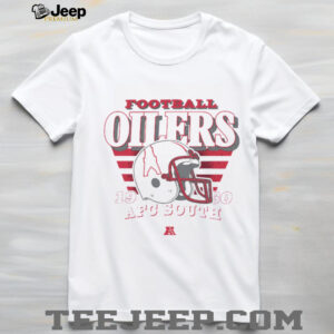 Blue Tennessee Oilers Stripe Splash Franklin Throwback T Shirt