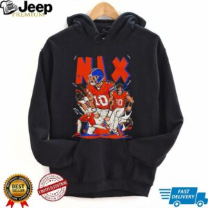 Bo Nix Cartoon Style Denver Football shirt