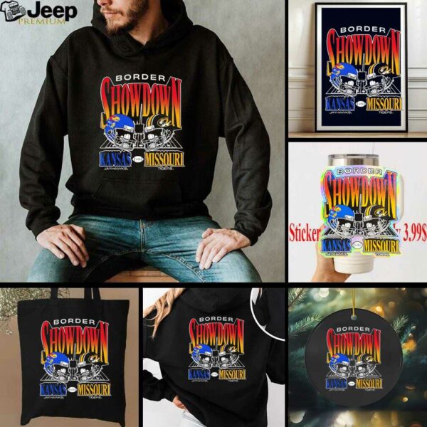 Border Showdown Kansas Jayhawks vs Missouri Tigers shirt