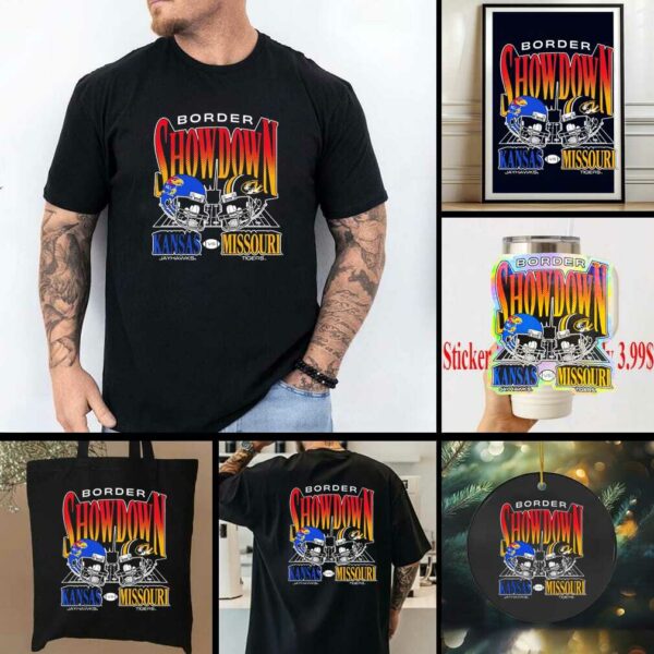 Border Showdown Kansas Jayhawks vs Missouri Tigers shirt