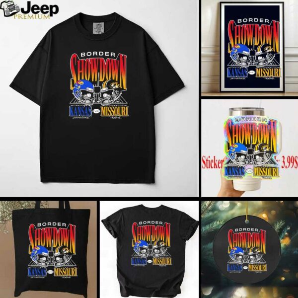 Border Showdown Kansas Jayhawks vs Missouri Tigers shirt