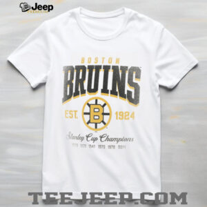 Boston Bruins Est 1924 Stanley Cup Champions T Shirt