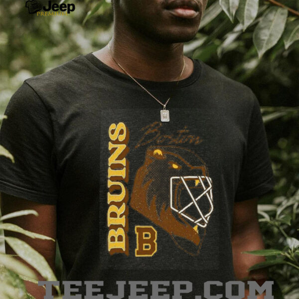 Boston Bruins Retro Richmond Netminder T Shirt