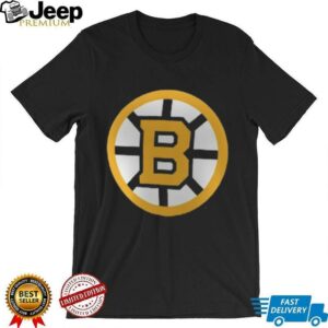 Boston Bruins Women's Black Primary Logo Shirt