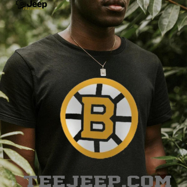 Boston Bruins Women’s Black Primary Logo Shirt