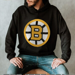 Boston Bruins Women's Black Primary Logo Shirt