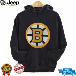 Boston Bruins Women's Black Primary Logo Shirt