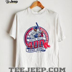 Boston Red Sox Legend David Ortiz 400 Home Runs shirt