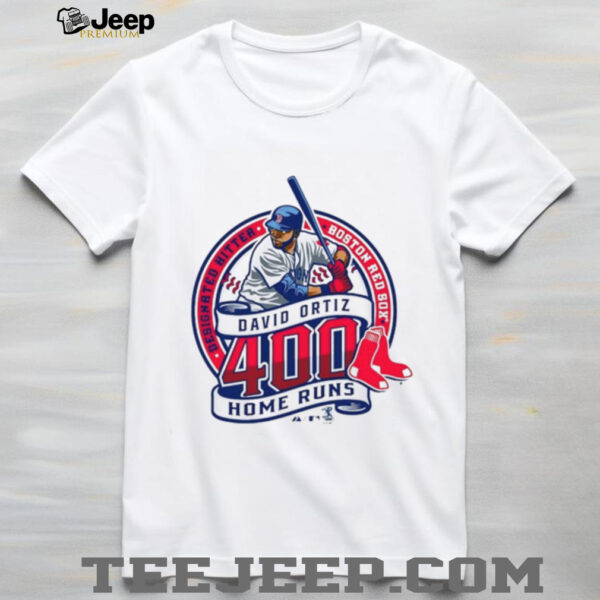 Boston Red Sox Legend David Ortiz 400 Home Runs shirt