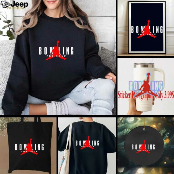 Bowling For Soup Slam Dunk Red Jumpman Parody Shirt