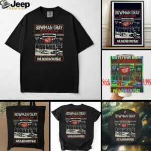 Bowman Gray Stadium Checkered Flag Sports Black 2026 NASCAR Clash...