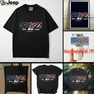 Brad Keselowski Heather BuildSubmarines.com Patriotic Car T Shirt