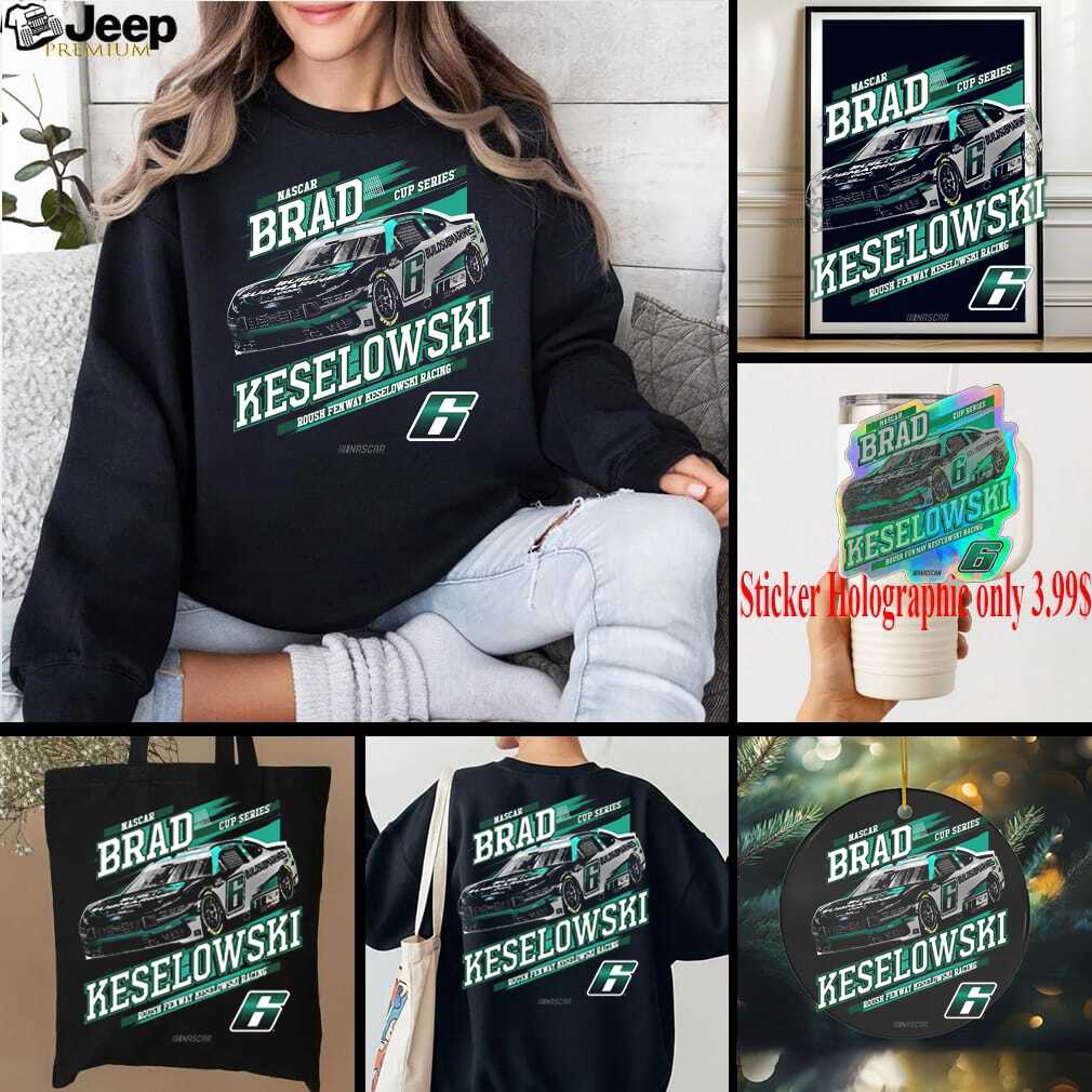 Brad Keselowski RFK Racing Black Car T Shirt Brad Keselowski RFK Racing Black Car T Shirt