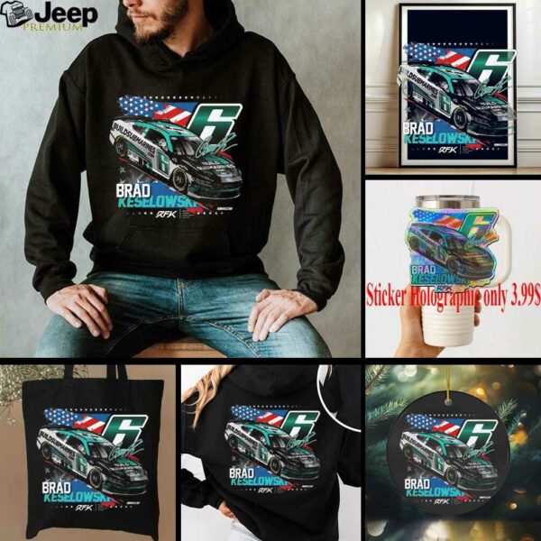 Brad Keselowski RFK Racing BuildSubmarines.com Patriotic Car T Shirt