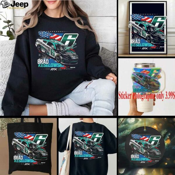Brad Keselowski RFK Racing BuildSubmarines.com Patriotic Car T Shirt