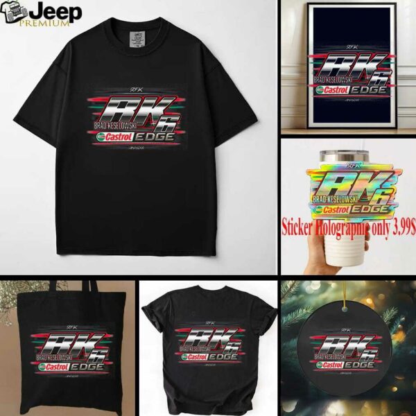 Brad Keselowski RFK Racing Castrol Edge Car T Shirt